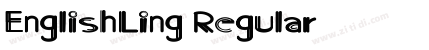 EnglishLing Regular字体转换